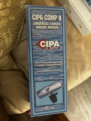 CIPA COMP 2 UNIVERSAL CONVEX MARINE MIRROR 4 in x 11 in