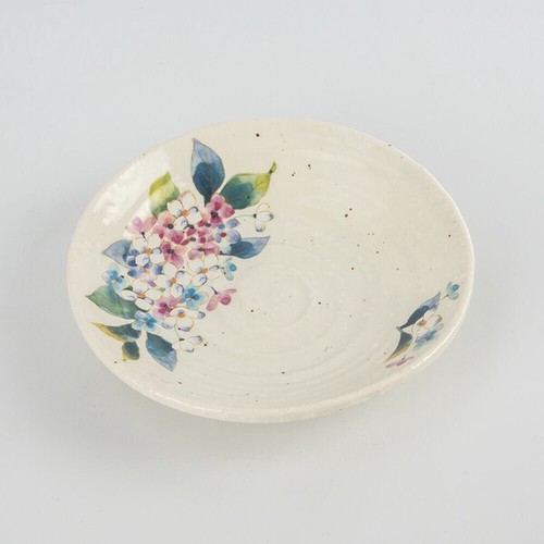 Mino ware Japanese sarving plate set of 5 Four seasons in Japan 5.11in White - Picture 5 of 9