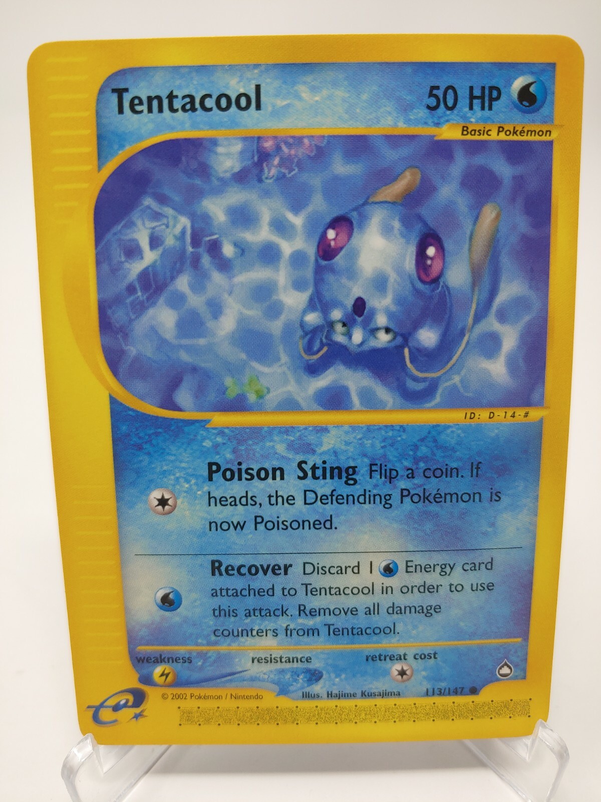 Pokemon Tentacool 113/147 Aquapolis