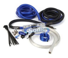 SK6201 STINGER 1/0 GA 6000 AMP WIRE POWER AMPLIFIER AMP INSTALL KIT WIRE SK-6201