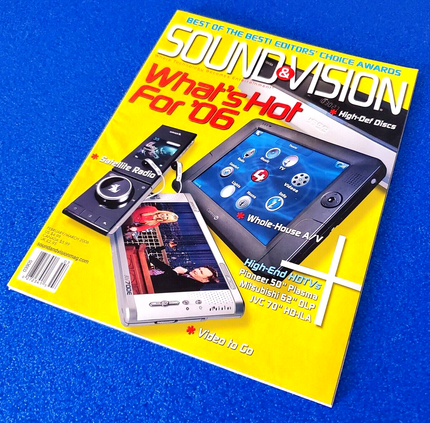 SOUND & VISION: WHAT'S HOT FOR '06 FEB/MARCH 2006 TECH MAGAZINE SHIPS FREE