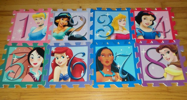 disney princess foam play mat