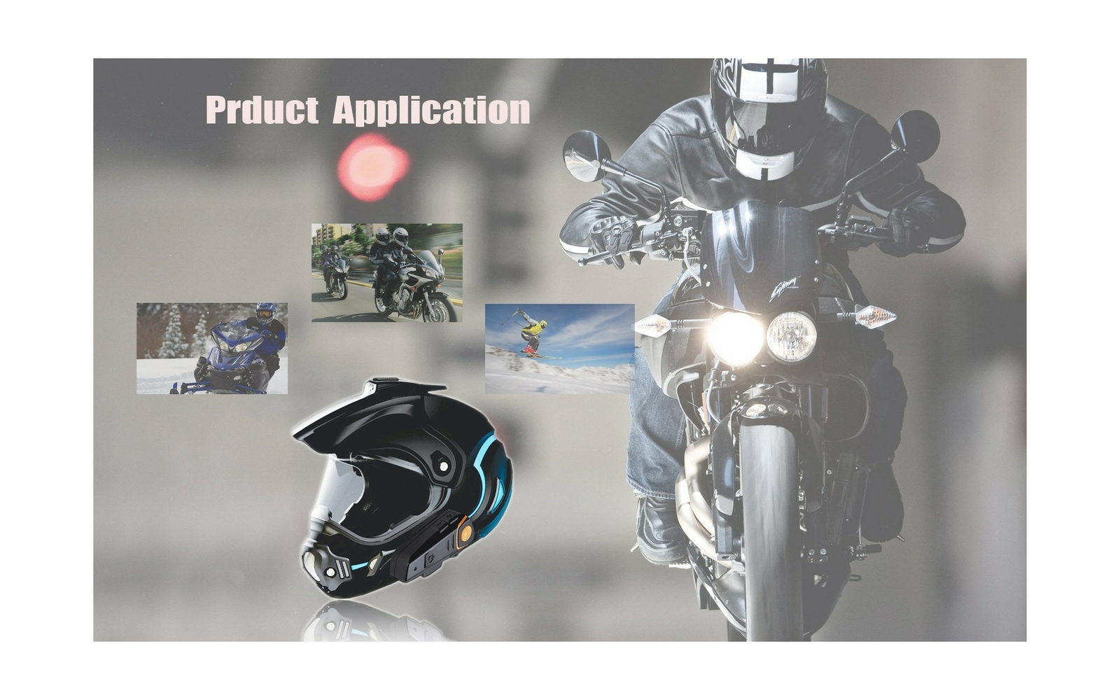 Yideng Bluetooth Motorcycle Helmet 