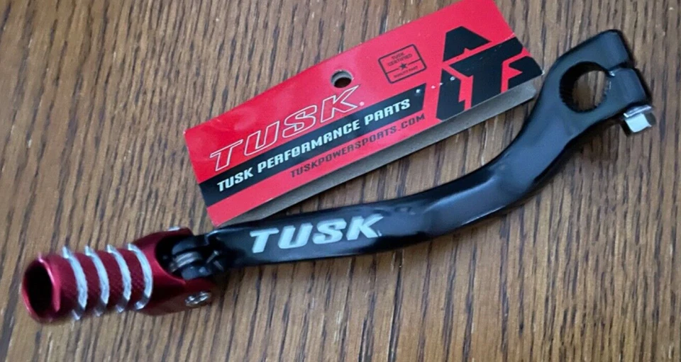 Palanca de cambios Tusk 1993-2007 Honda CR250R CR 250R motor palanca de cambios pedal rojo Foto 4 de 4