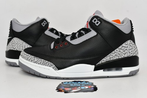 Air Jordan 3 Retro Black Cement Reimagined 2024 Style # DN3707-010 Size 12