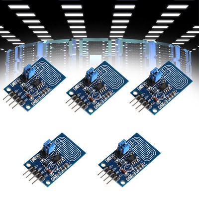 5pcs Control Board Capacitive Touch Dimmer Stepless Dimming PWM Control Pane Fit