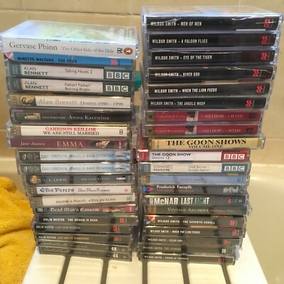 Cassette Audio Books-just choose your item-Multi Listing