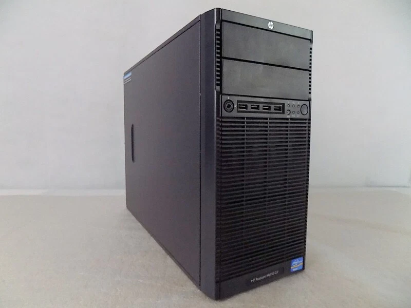 HP ProLiant ML110 G7 Midi Tower PC Leer Gehäuse Chassis Schwarz 2x 5.25-Zoll TOP