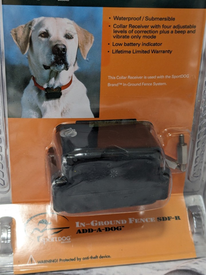 SportDOG SDFR Extra AddADog Collar Receiver In Ground Fence NEW