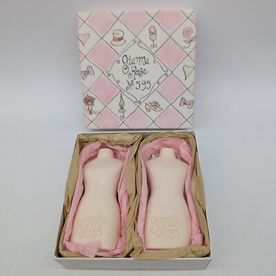 Two Gianna Rose No. 595 Dressmaker Form Bust French Milled Soap 4 Oz. Bars