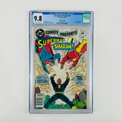 DC Comics Presents #49 News Black Adam Captain Marvel Shazam Superman CGC 9.8