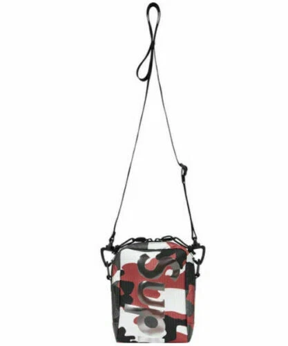 SAC À COL SUPREME NEUF ROUGE CAMO OS SS21