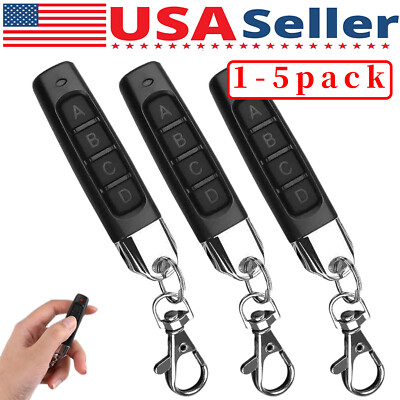 #ad 4 in 1 Wireless Remote Control Duplicator 433MHz Remote Control Key Clone Copy $4.59