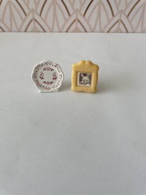 Sylvanian Families Ersatzteile Wohnzimmer kleiner Kaminrahmen