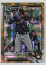 2021 Bowman Chrome Draft Sapphire Gold 5/15 Eduardo Garcia #BDC-22 1u6