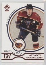 2003 Pacific Private Stock Reserve Red 118/199 Vyacheslav Kozlov Slava #6 08ee