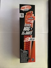  Sealed NERF Pro Mag Plus Half-Length Darts x15 Magazine Hasbro   LQQK  