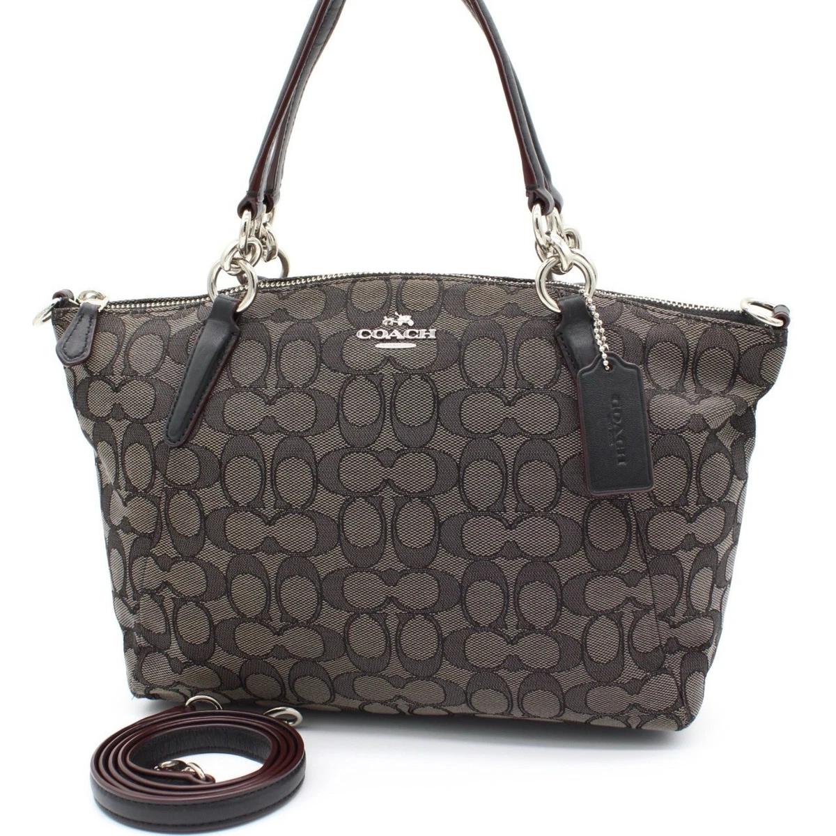 Coach Shoulder Bag Gray Bags & Handbags for Women | eBay