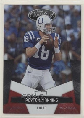2010 Certified Platinum Red 799/999 Peyton Manning #64 HOF nd3