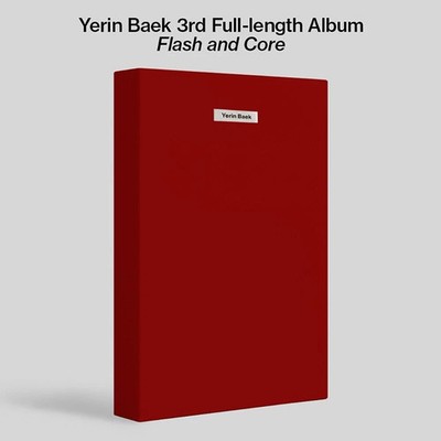 BAEK YERIN FLASH AND CORE 3rd Full-length Album 2CD+PhotoBook+Card+Poster+Lyric