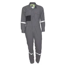 Mcr Safety Sbc101152 Coverall, 8.9 Cal/Sq Cm Atpv, 2Xl, 30 In Inseam, Fr