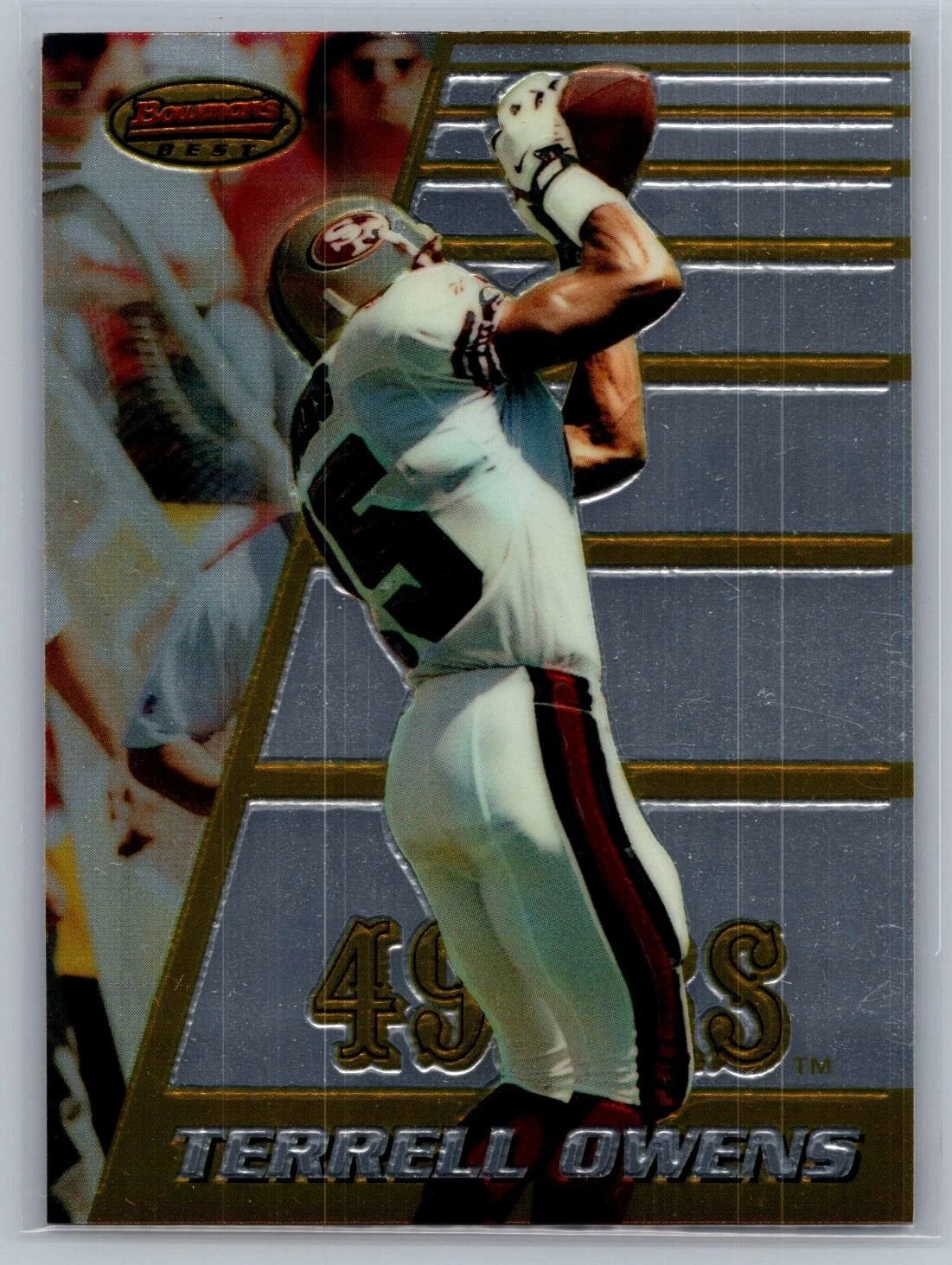 Terrell Owens 1996 Bowman's Best #147 Base Price Guide