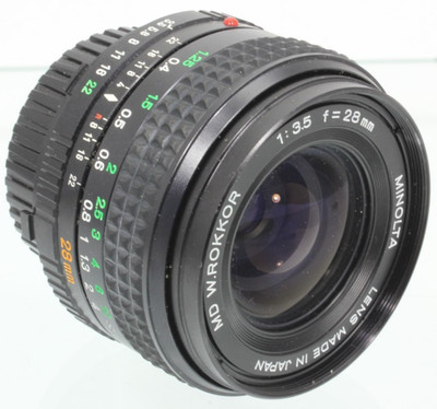 MINOLTA MD W.ROKKOR 1:3.5 f=28mm Weitwinkelobjektiv für Minolta MD | 66113