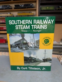 BN TLC HARDCOVER BOOK: SOUTHERN RAILWAY STEAM TRAINS VOLUME #1 PASSENGER