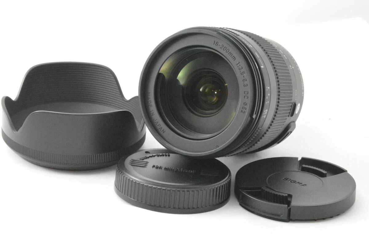 Sigma 18-200mm Focal Camera Lenses for sale | eBay