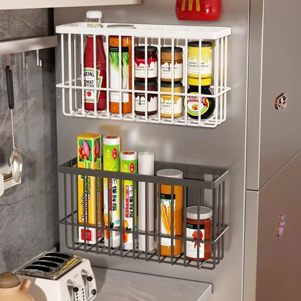 Magnetic Fridge Storage Rack-No Drill Waterproof Portable Seasoning Organizer
Opens in a new window