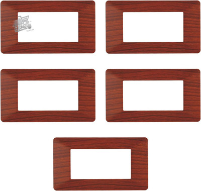 5 Plates 4 Modules Compatible Vimar Plana Technopolymer Civil Series Root Scu