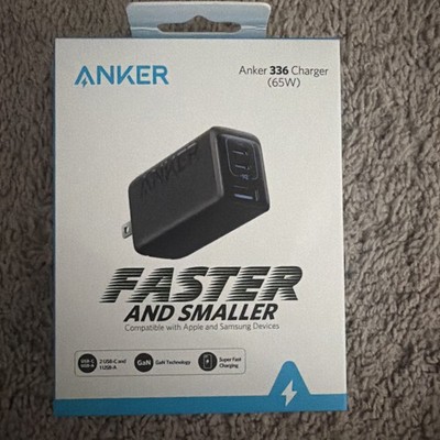 Anker - PowerPort III 65W 3-Port Wall Charger - Black