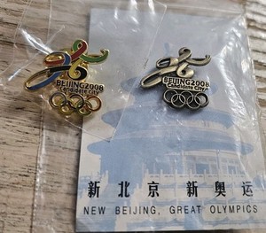 2008 BEIJING CANDIDATE BID CITY OLYMPIC PINS LOT