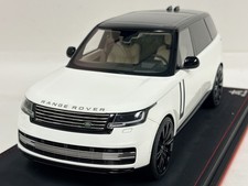 1/18 BBA Models 2023 Range Rover Autobiography in White Black Top limited 20 pcs