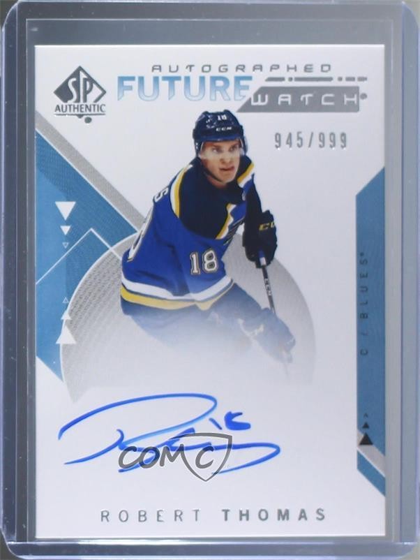 2018-19 SP Authentic Auto Future Watch 945/999 Robert Thomas #188 Auto 8e5