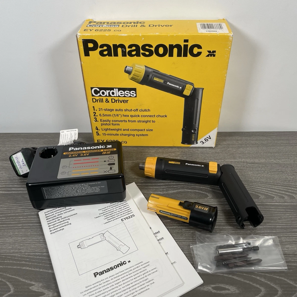 Panasonic Genuine 15.6V Drill Motor (WEY6432L1009) For EY6431 EY6432 Cordless Drills