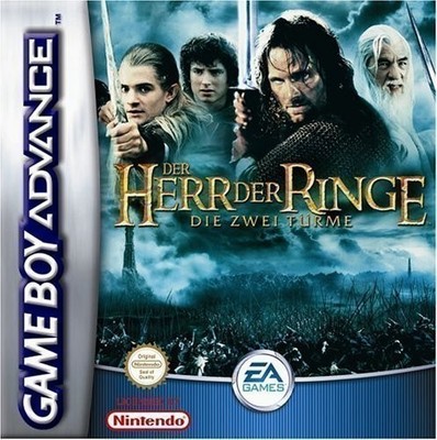 GameBoy Advance - Der Herr der Ringe: Die zwei Türme / Two Towers Modul mit Anl.