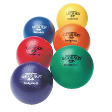 Foam Dodgeballs (Set of 6) Easy Grip Balls Puncture Resistant Multicolor