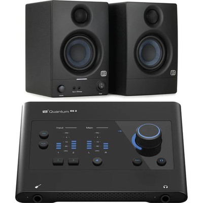 PreSonus Quantum ES 2 USB-C Audio Interface with Eris 3.5-inch Powered Studio