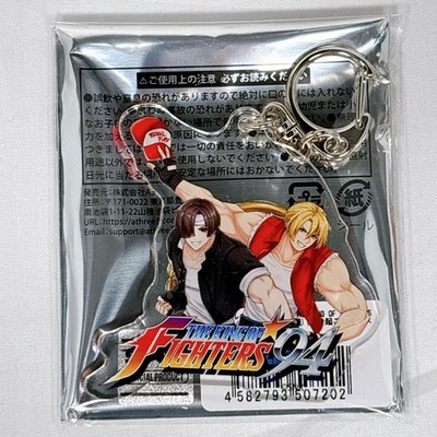 KOF94 Kyo Kusanagi Terry Bogard Acrylic Key Chain Book Off Limited