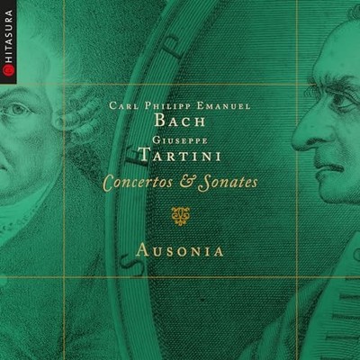 AUSONIA  FREDERICK H - C.P.E. BACH  TARTINI CONCERT - CD - G4z