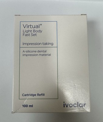 Virtual Light Body Fast Set Impression Material New Box (2 Pack)