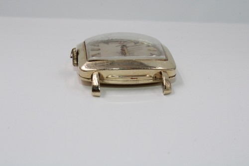 OMEGA 14k G.F. MEN'S AUTOMATIC Wrist Watch 17 Jewels Winds Ticks Working Well - Picture 11 of 14
