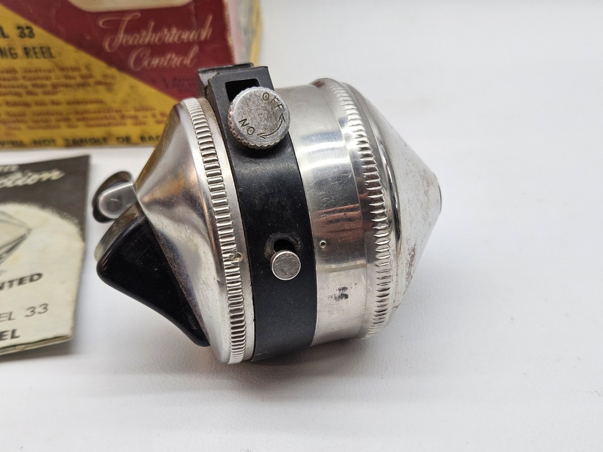Vintage Zebco Spinning Fishing Reel Model 33 w/ Original Box | eBay