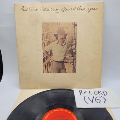 PAUL SIMON Still Crazy After all These Years Vinyl LP Record Album VG