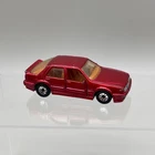 Vintage Matchbox #22 Saab 9000 Turbo 1987 Diecast Car Red 1:60 Scale #8