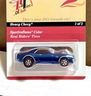 RARE Hot Wheels RLC 2011 Rewards Car - HEAVY CHEVY Camaro - Redline - 5153/5225