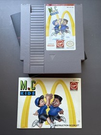 M.C. MC Kids (Nintendo NES, 1992) Authentic Cartridge & Manual!