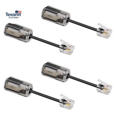 Telephone Cord Detangler, Anti-Tangle Telephone Handset Cable 360 Degree Rotatin