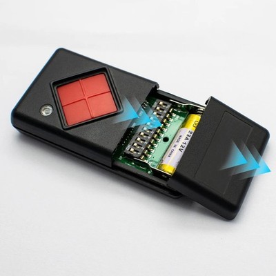Ersatz Handsender für Dickert MAHS40-01 - 1 Kanal - 40,685 MHz - 10 Dip Switch